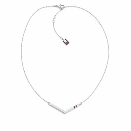 Tommy Hilfiger Collar de Acero Inoxidable 2701078 Gris