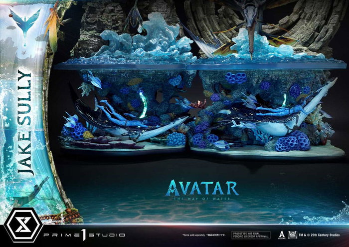 Avatar: The Way of Water Estatua Jake Sully Bonus Version 59 cm Avatar: The Way of Water Estatua Jake Sully Bonus Version 59 cm