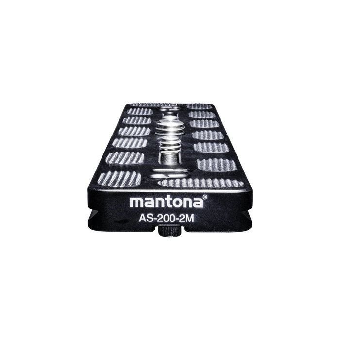 Mantona AS-200-2M Quick Release Plate compatible con Arca-Swiss Mantona AS-200-2M Quick Release Plate compatible con Arca-Swiss