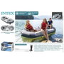 Intex Barco Mariner para 3 personas con 2 remos de aluminio y bomba