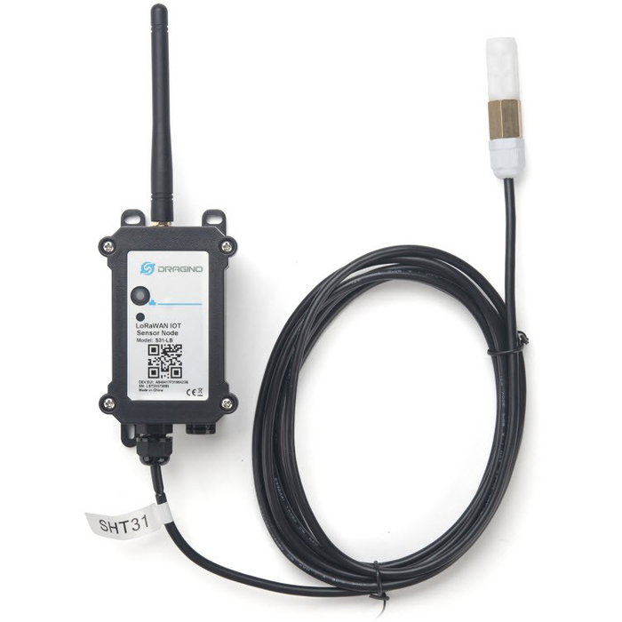 Dragino S31-LB-EU868 Sensor de Temperatura y Calidad del Aire Outdoor Dragino S31-LB-EU868 Sensor de Temperatura y Calidad del Aire Outdoor