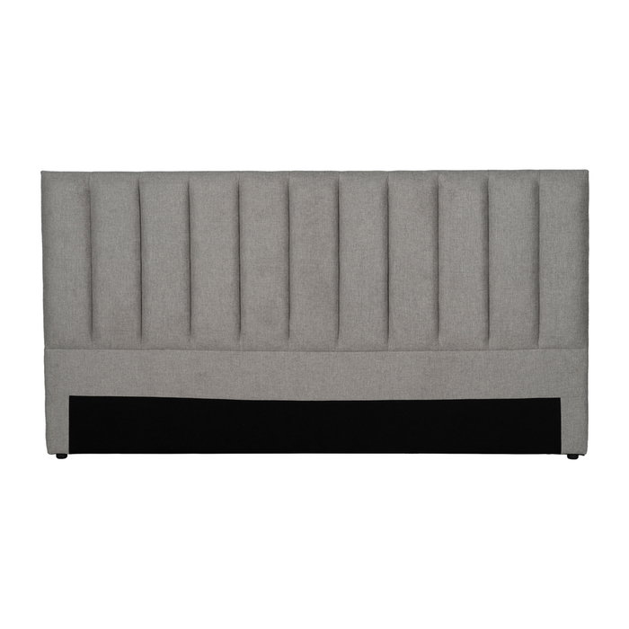 Cabecero Gris Tejido Dormitorio 190 X 8 X 100 cm