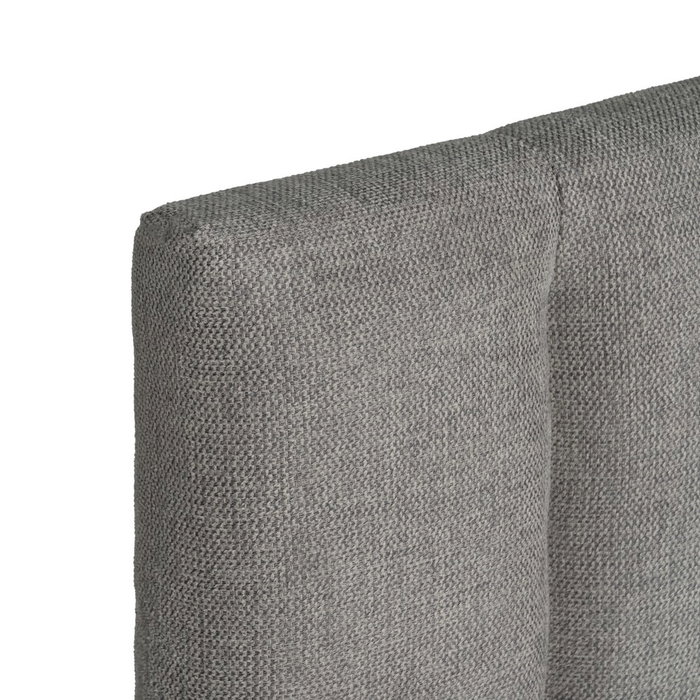Cabecero Gris Tejido Dormitorio 190 X 8 X 100 cm