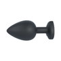 Plug Anal Virgite Negro Silicona Set 3 Piezas
