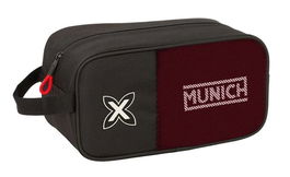 Zapatillero de Viaje Munich Vulcan Negro 29 x 15 x 14 cm