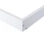 BX3 LIGHT Marco de Instalación en Superficie para Panel LED 1200 x 600 mm, BX3-M-P-1200600, Aluminio Blanco