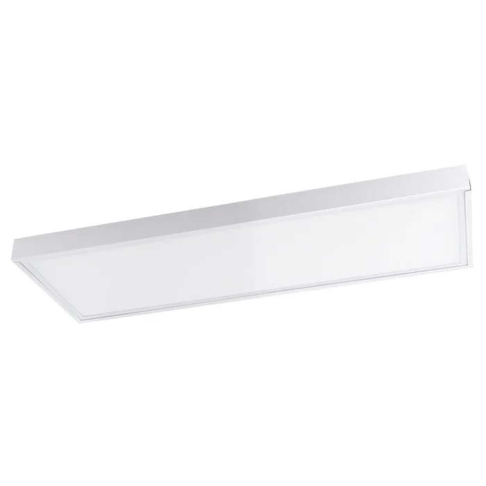 BX3 LIGHT Marco de Instalación en Superficie para Panel LED 1200 x 600 mm, BX3-M-P-1200600, Aluminio Blanco