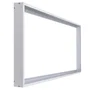 BX3 LIGHT Marco de Instalación en Superficie para Panel LED 1200 x 600 mm, BX3-M-P-1200600, Aluminio Blanco