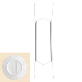 ORYX Cuelgaplatos Muelle para platos de Ø 29 a 32 cm