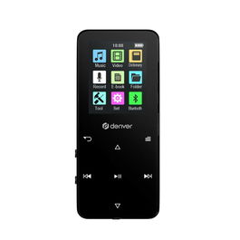 Reproductor MP4 Denver Electronics MP-1830B Bluetooth 1,8" TFT LCD 8 GB Negro