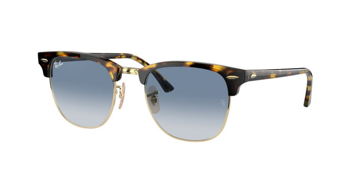 Ray Ban RB3016-13353F-51 Clubmaster Classic Gafas de Sol Marrón/Gris Ray Ban RB3016-13353F-51 Clubmaster Classic Gafas de Sol Marrón/Gris