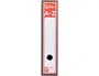 Liderpapel Archivador de palanca Classic Folio Rojo Cartón Entrecolado Lomo 80mm Gris Compresor Metálico