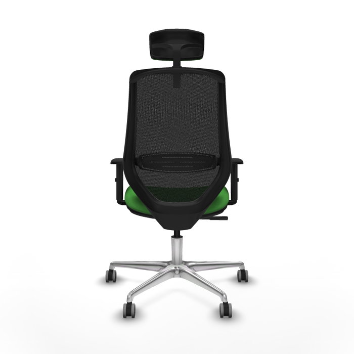PIQUERAS Y CRESPO Silla de oficina Mardos con mecanismo Sincro Verde y Negro