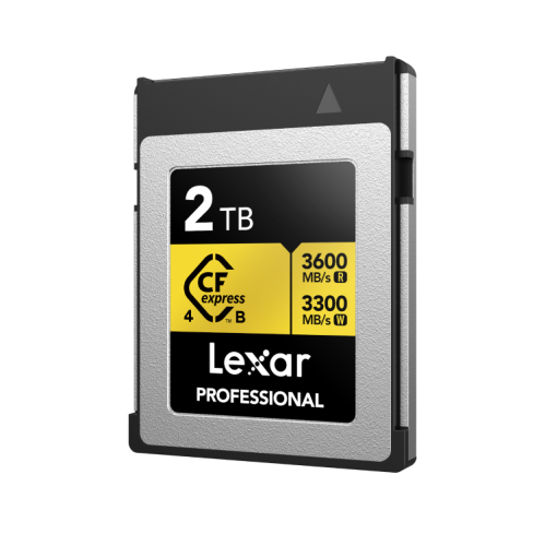 Lexar LCXEXP4002T-RNENG Tarjeta CFexpress Tipo B 2 TB 3600 MB/s Lectura 3300 MB/s Escritura