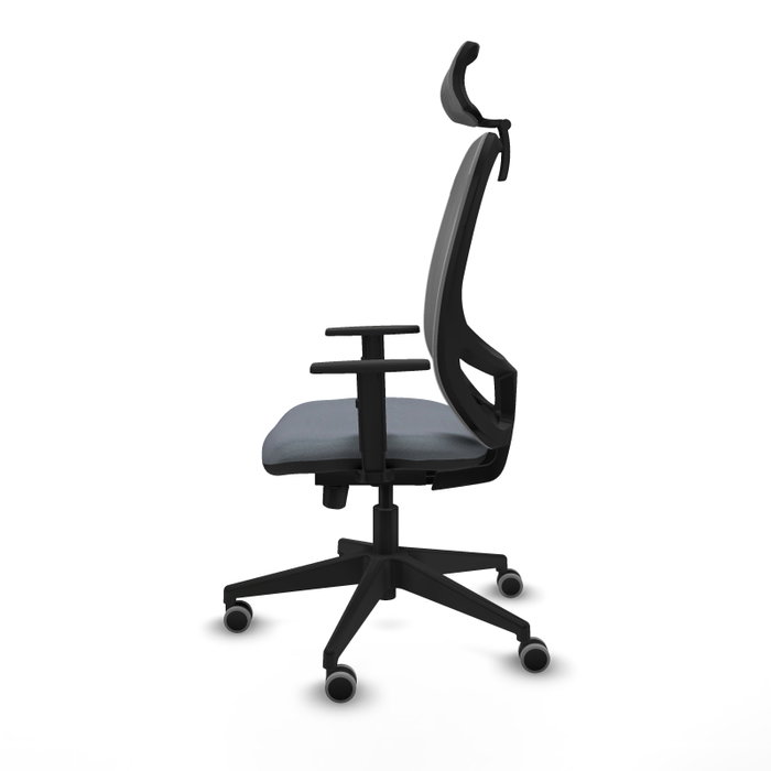 PIQUERAS Y CRESPO Silla de oficina Cilanco con mecanismo Sincro/Traslack, Gris PIQUERAS Y CRESPO Silla de oficina Cilanco con mecanismo Sincro/Traslack, Gris