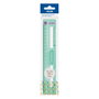 Milan Regla 20 cm Transparente Serie New Look Verde 357801NL