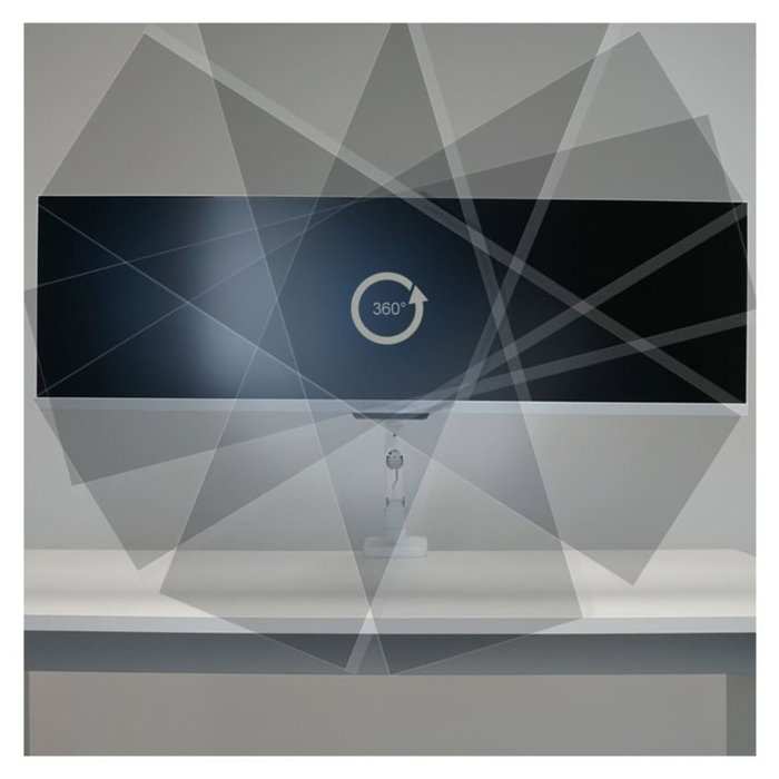 LC-Power LC-EQ-A49W FLEXX Soporte de Monitor de Brazo Blanco LC-Power LC-EQ-A49W FLEXX Soporte de Monitor de Brazo Blanco