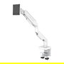 LC-Power LC-EQ-A49W FLEXX Soporte de Monitor de Brazo, Ajustable, Escritorio, para Pantallas 17" - 49", 20 kg, Color Blanco