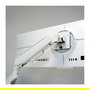 LC-Power LC-EQ-A49W FLEXX Soporte de Monitor de Brazo, Ajustable, Escritorio, para Pantallas 17" - 49", 20 kg, Color Blanco