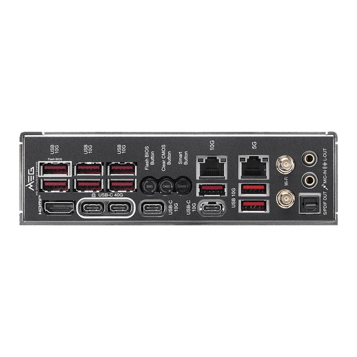 MSI MEG X870E ACE MAX Placa Base ATX, Socket AM5, Chipset AMD X870E, Wi-Fi 7, Bluetooth 5.4, DDR5 Hasta 9000 MHz, 5 Ranuras M.2, PCIe 5.0, 256 GB Max, HDMI 2.1