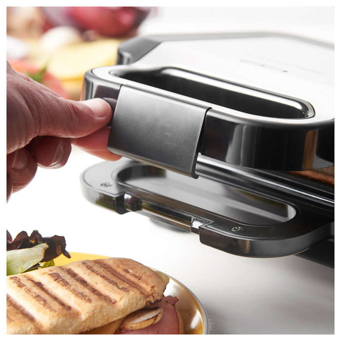 Russell Hobbs Sandwich Waffle Maker 3-in-1 26810-56 Negro y Acero inoxidable Russell Hobbs Sandwich Waffle Maker 3-in-1 26810-56 Negro y Acero inoxidable