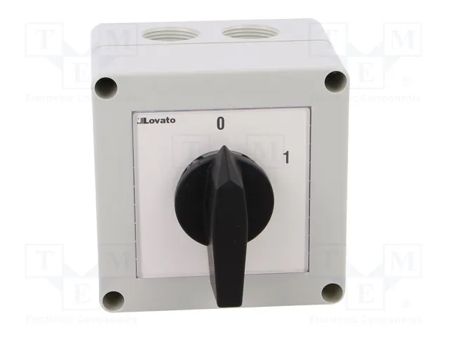 LOVATO ELECTRIC Interruptor de leva 20A 0-1 de 3 polos