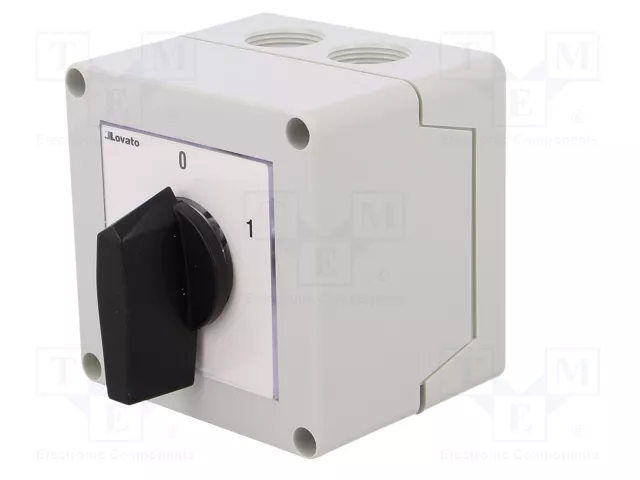 LOVATO ELECTRIC Interruptor de leva 20A 0-1 de 3 polos