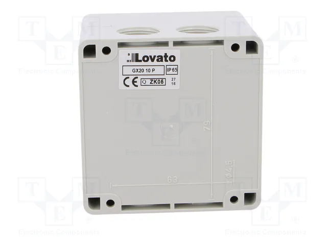 LOVATO ELECTRIC Interruptor de leva 20A 0-1 de 3 polos
