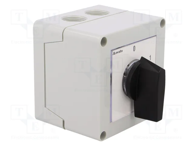LOVATO ELECTRIC Interruptor de leva 20A 0-1 de 3 polos