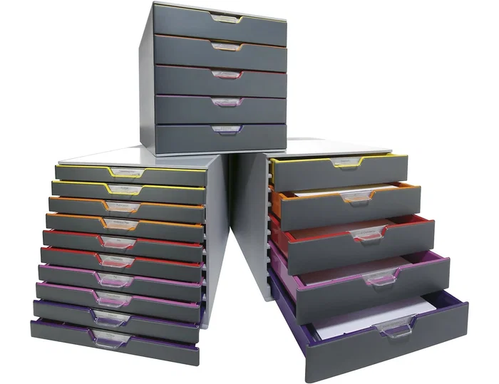 Durable VARICOLOR 10 Cajonera de 10 Cajones Multicolor Durable VARICOLOR 10 Cajonera de 10 Cajones Multicolor