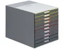 Durable VARICOLOR 10 Cajonera de 10 Cajones Multicolor