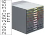 Durable VARICOLOR 10 Cajonera de 10 Cajones Multicolor