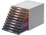 Durable VARICOLOR 10 Cajonera de 10 Cajones Multicolor