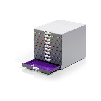 Durable VARICOLOR 10 Cajonera de 10 Cajones Multicolor Durable VARICOLOR 10 Cajonera de 10 Cajones Multicolor