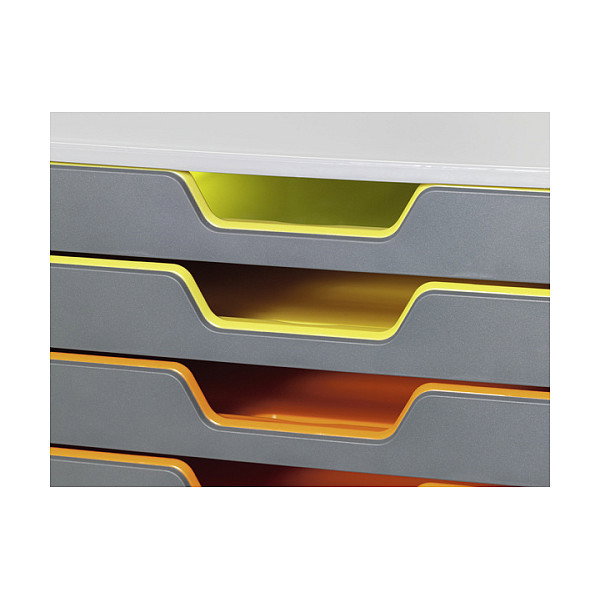 Durable VARICOLOR 10 Cajonera de 10 Cajones Multicolor Durable VARICOLOR 10 Cajonera de 10 Cajones Multicolor