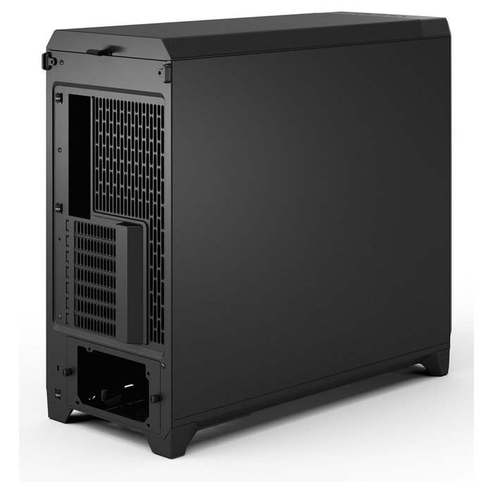 Fractal Design Meshify 3 XL Black Solid Gabinete PC Gaming ATX Torre Negra con Panel Frontal de Malla y Gestión de Cables