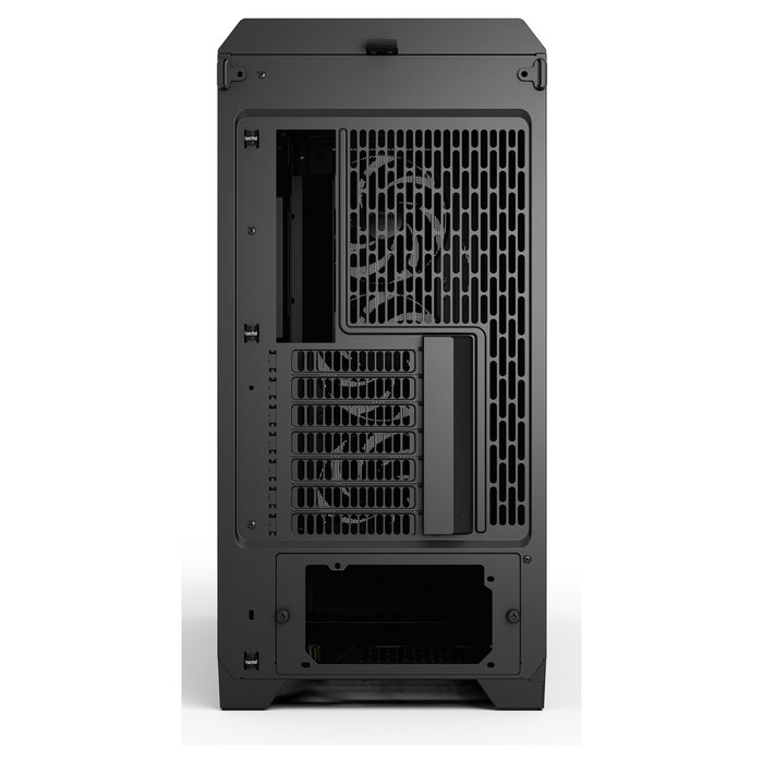 Fractal Design Meshify 3 XL Black Solid Gabinete PC Gaming ATX Torre Negra con Panel Frontal de Malla y Gestión de Cables