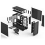 Fractal Design Meshify 3 XL Black Solid Gabinete PC Gaming ATX Torre Negra con Panel Frontal de Malla y Gestión de Cables