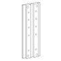 Ergotron Track Mount Bracket Kit Aluminio