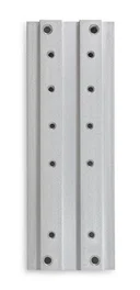 Ergotron Kit de Montaje en Riel con Soporte para Brazos LX, MX, 400, 200, 100 - Track Mount Bracket Kit, Aluminio