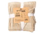 Manta Sedalina Marron 130x160 cm Giftdecor (Set de 8)