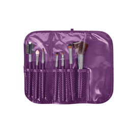 Bifull Set Estuche 7 Pinceles Maquillaje Tika Purple