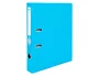 Liderpapel Archivador de Palanca Forrado PVC Celeste 52 mm Folio