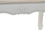 DKD Home Decor Mesita Auxiliar Abeto 120x60x50 Blanco y Natural