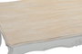 DKD Home Decor Mesita Auxiliar Abeto 120x60x50 Blanco y Natural