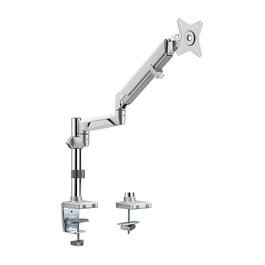 LogiLink TIS Soporte de Gas para Monitores 17-32 pulgadas, Plateado