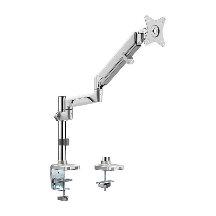 LogiLink TIS Soporte de Gas para Monitores 17-32 pulgadas, Plateado LogiLink TIS Soporte de Gas para Monitores 17-32 pulgadas, Plateado