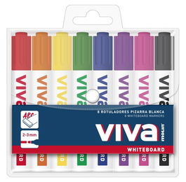 Marcador Pizarra Molin Surtido Bolsa De 8