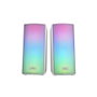 Mars Gaming MSRGB2W Altavoces Bluetooth RGB Full Mesh Blanco