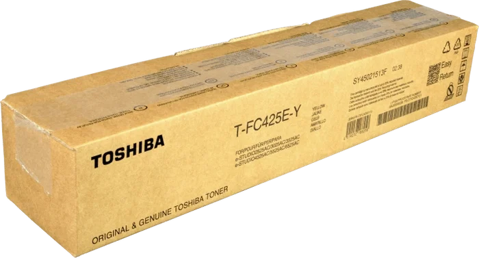 Toshiba T-FC425EY Tóner Amarillo Toshiba T-FC425EY Tóner Amarillo